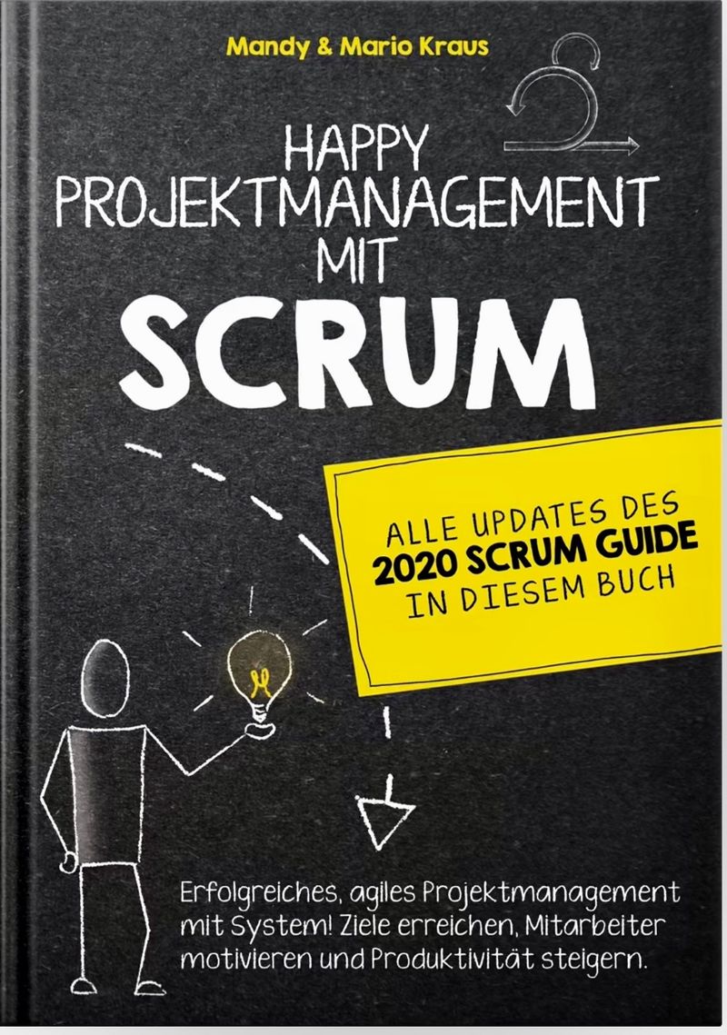 Buchcover Happy Projektmanagement mit Scrum